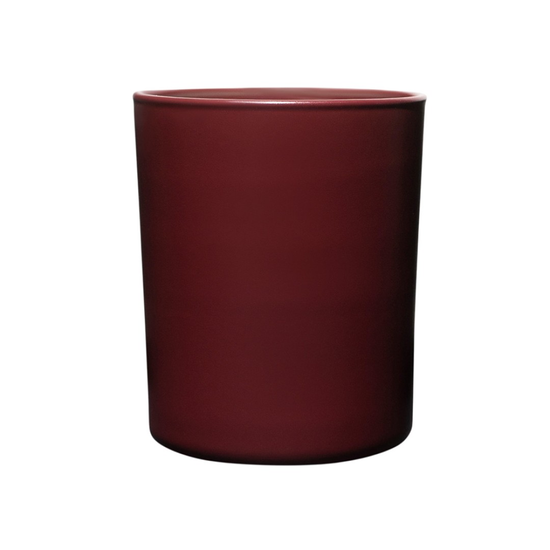 Ароматическая свеча в бордовом стакане Sunset, коллекция Exclusive, 250 мл (без лого LM)