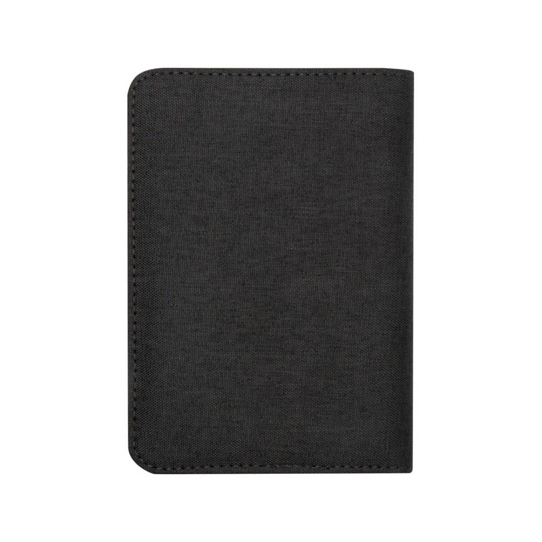 Ross Держатель паспорта с RFID-защитой из переработанного PET-пластика, сертифицированного согласно GRS - угольный