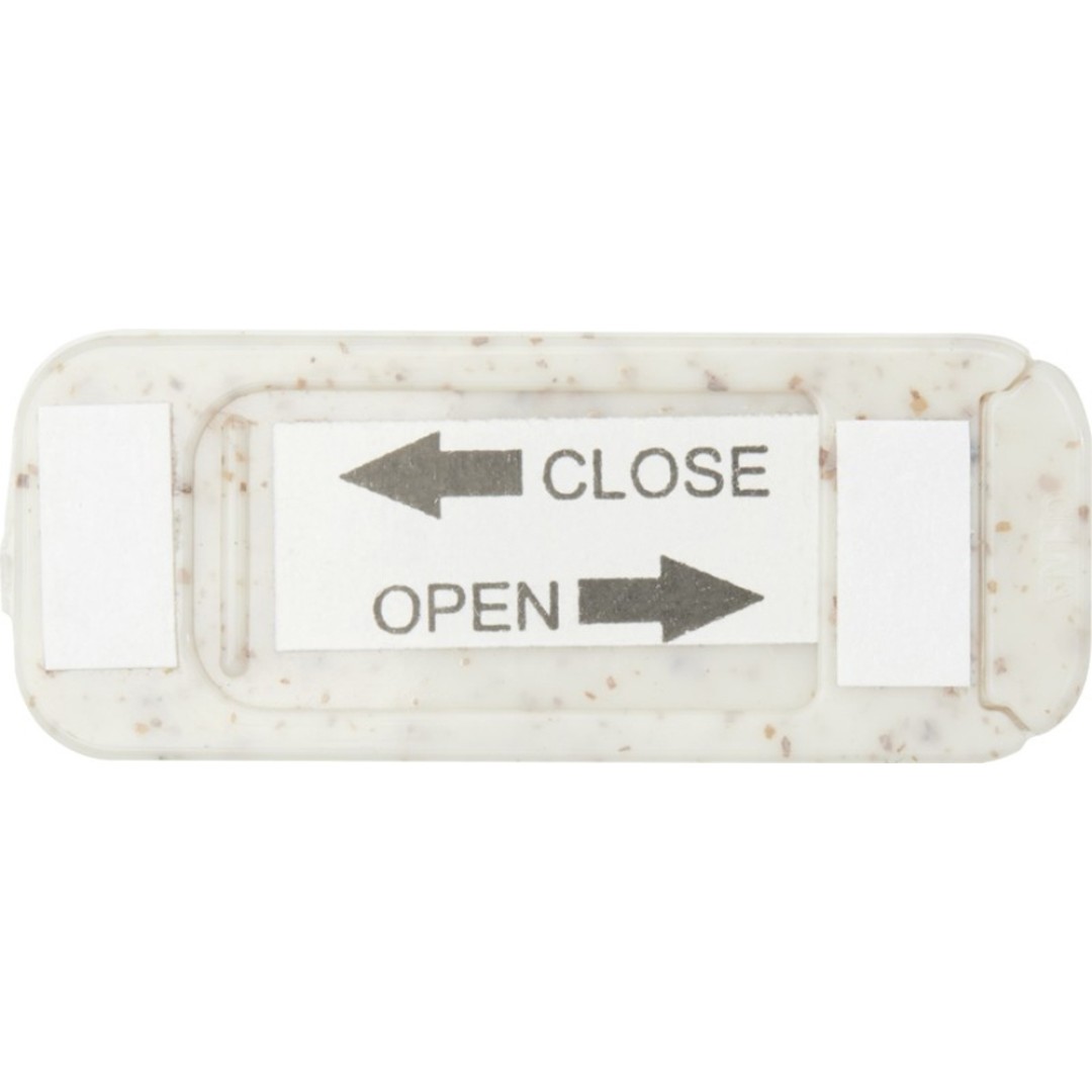 Блокиратор веб-камеры Kushi из пшеничной соломы, бежевый