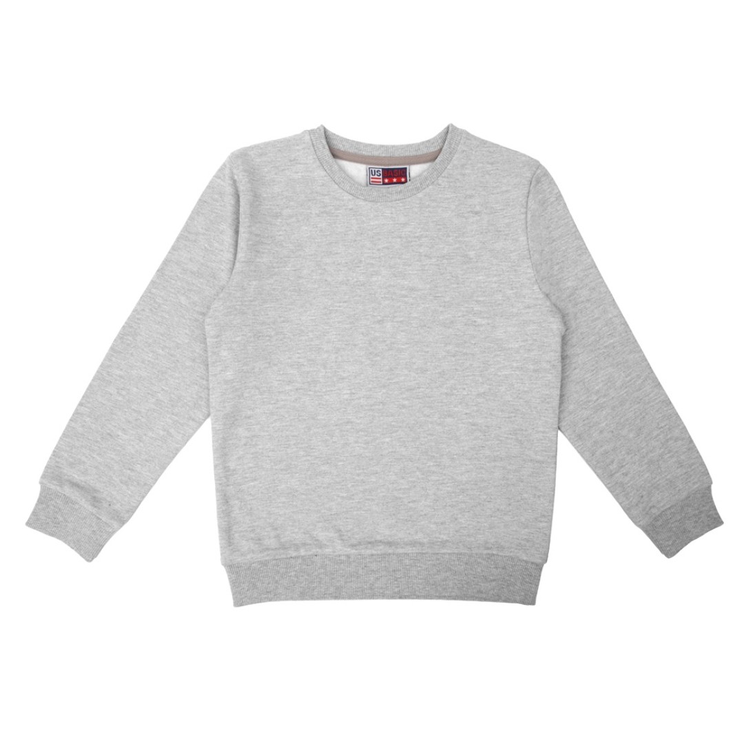 Свитшот "Motion" детская_12, серый меланж