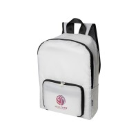 Складной рюкзак EcoFold объемом 15 л из переработанного ПЭТ-пластика - Белый