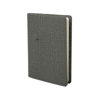 Двустороннее портфолио из рпет-фетра и искусственной кожи "Felt", серый