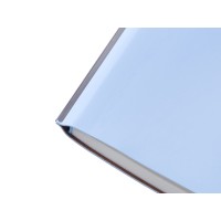 Блокнот А5 "Scribe", гибкая обложка, 96 листов 80 гр/м2, голубой