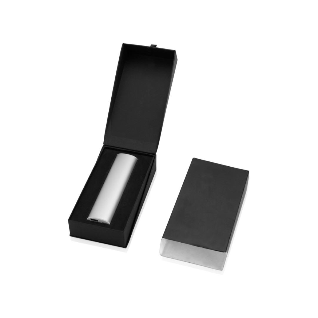 Портативное зарядное устройство "Спайк", 8000 mAh, серебристый