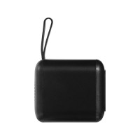 Портативная колонка TWS с подсветкой лого «Tiny», 3 Вт, черный