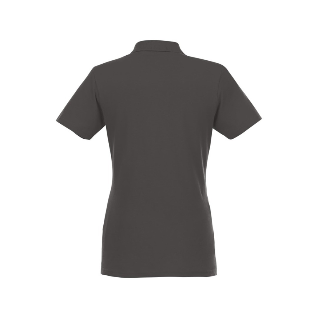 Женское поло Helios с коротким рукавом, storm grey