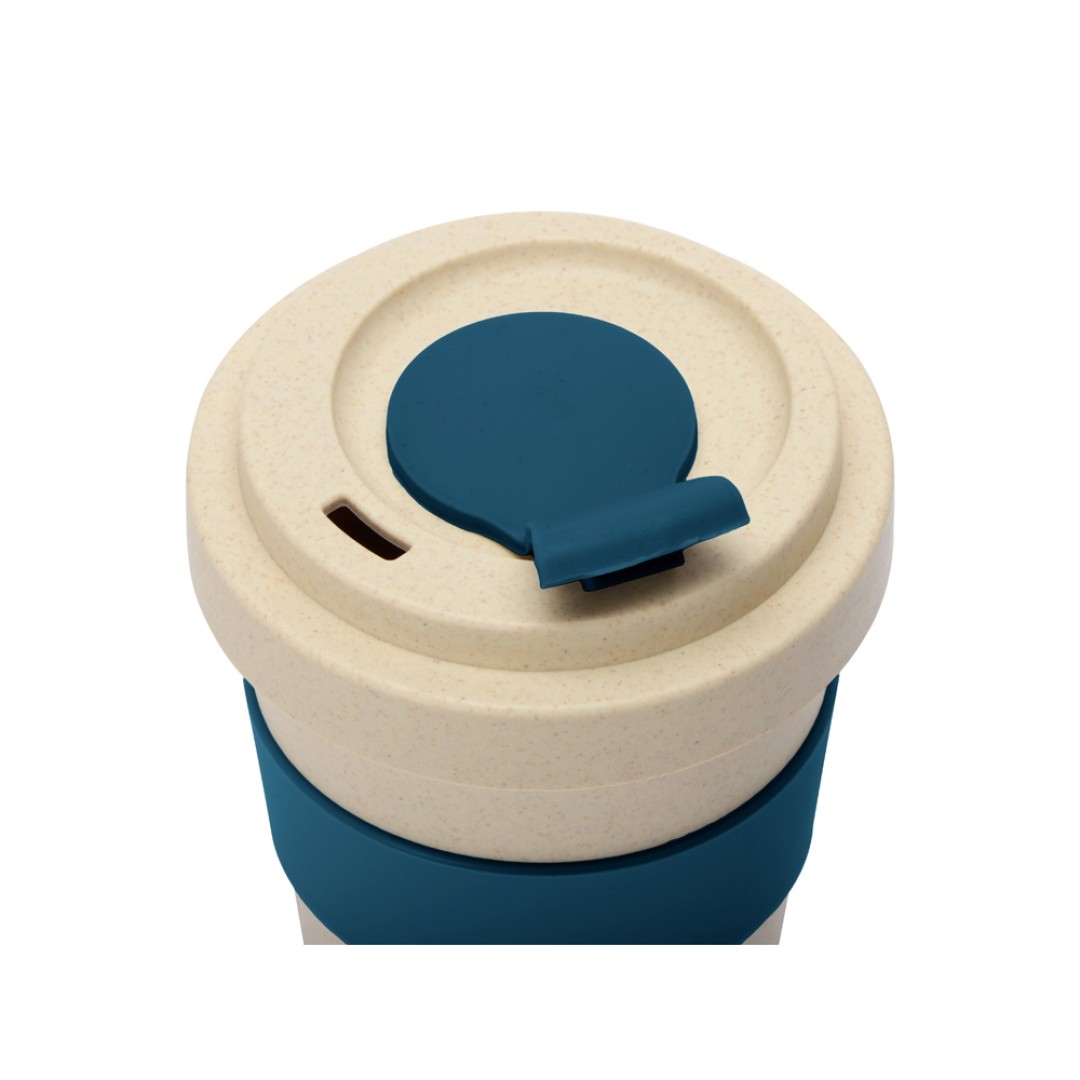 Стакан из пшеничного волокна «Flava», petrol blue