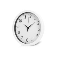 Пластиковые настенные часы  диаметр 25,5 см "Yikigai", белый
