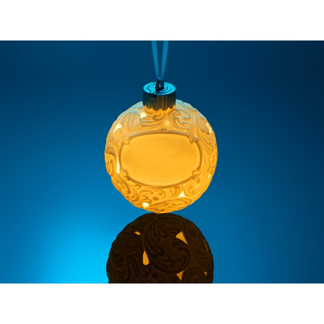 Шар новогодний с подсветкой