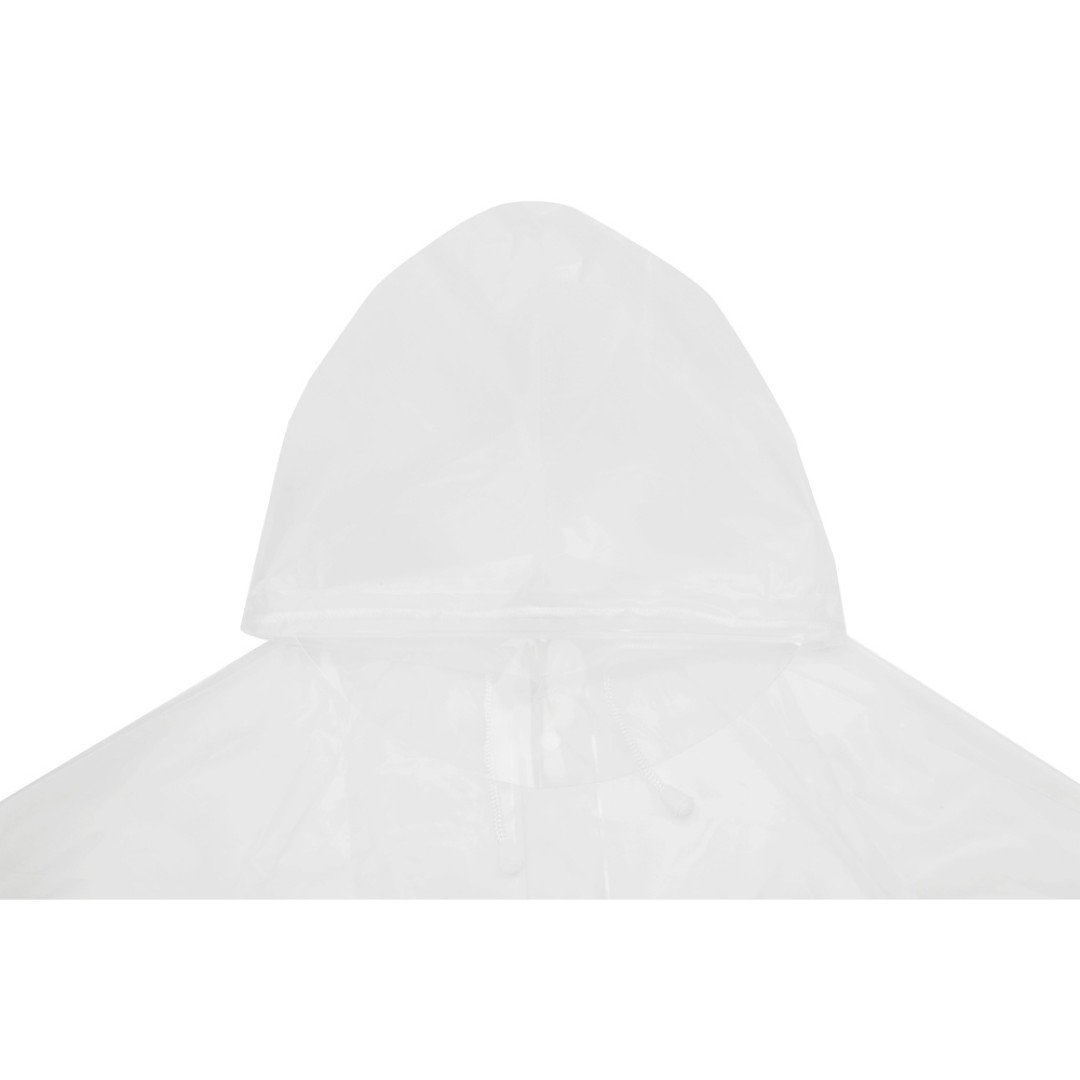 Дождевик "Hawaii" c чехлом унисекс, бесцветный полупрозрачный