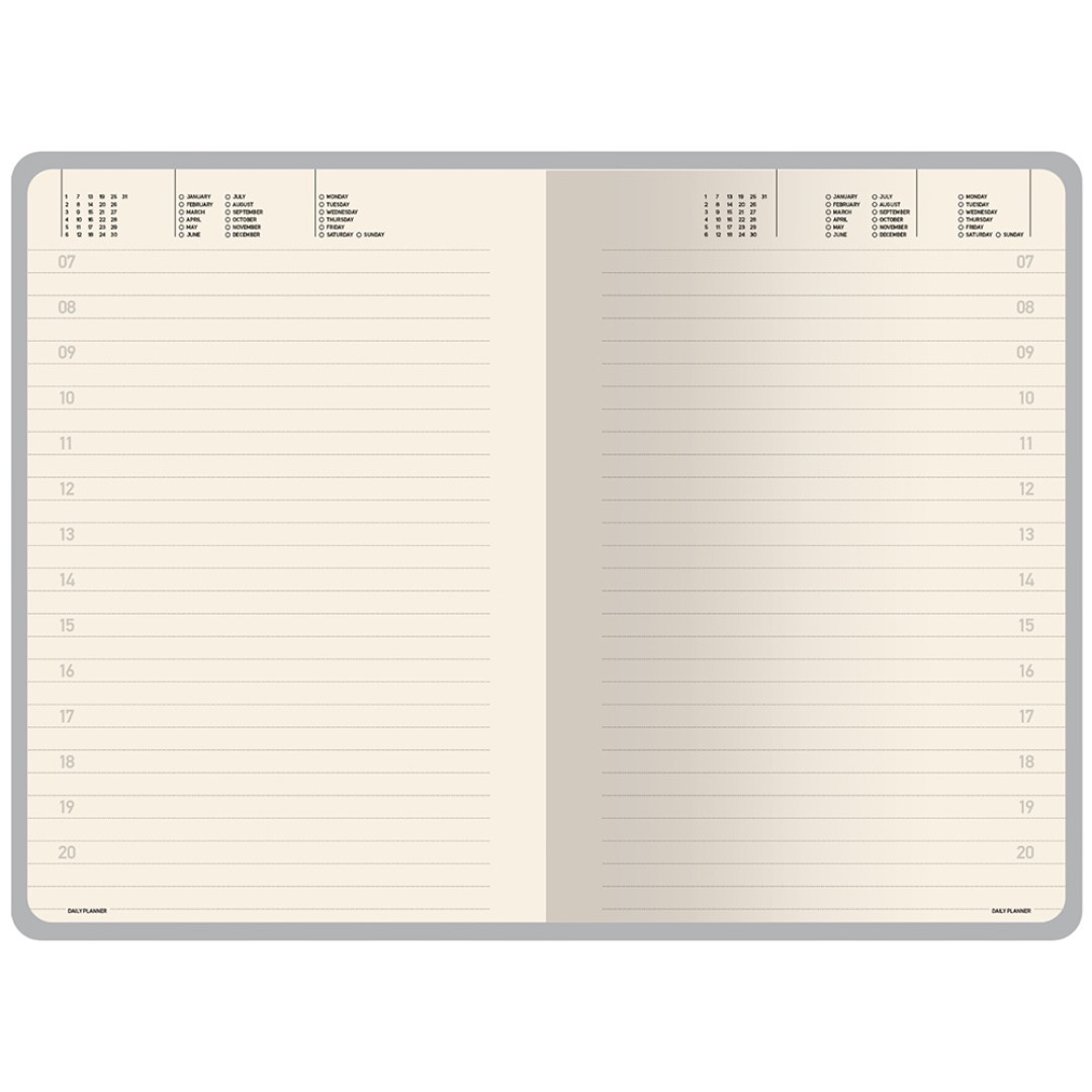 Ежедневник А5 "Megapolis Color New" soft-touch, темно-зеленый