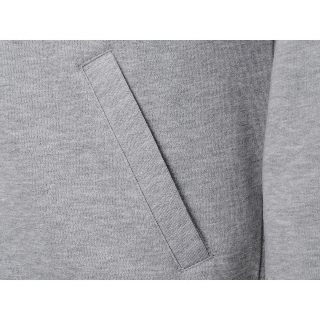 Толстовка на молнии "Perform" мужская, серый меланж