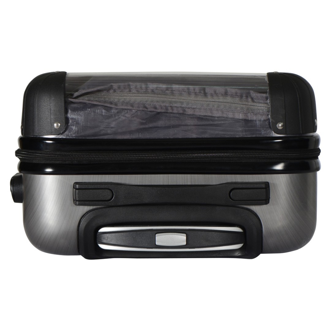 Чемодан прозрачный «Visit» со сменной вставкой