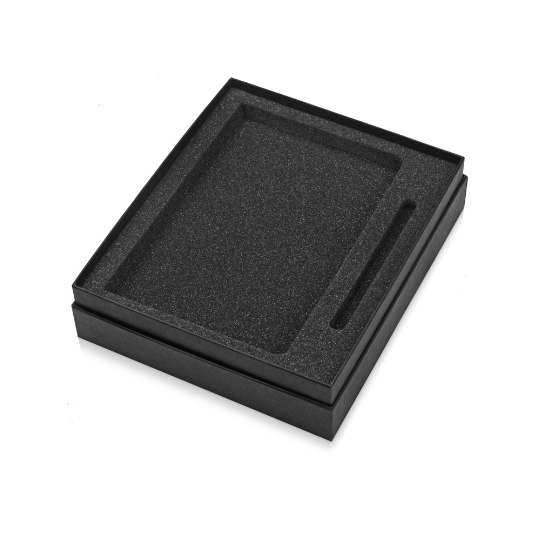 Подарочный набор Vision Pro soft-touch с ручкой и блокнотом А5, красный