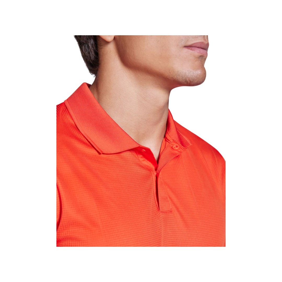 Поло «TORMO» мужское, огненно-оранжевый