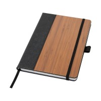Блокнот A5 «Note» с обложкой из бамбука, натуральный
