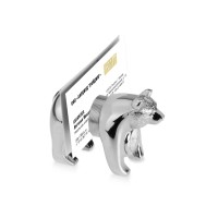 Часы «Медведь», серебристый