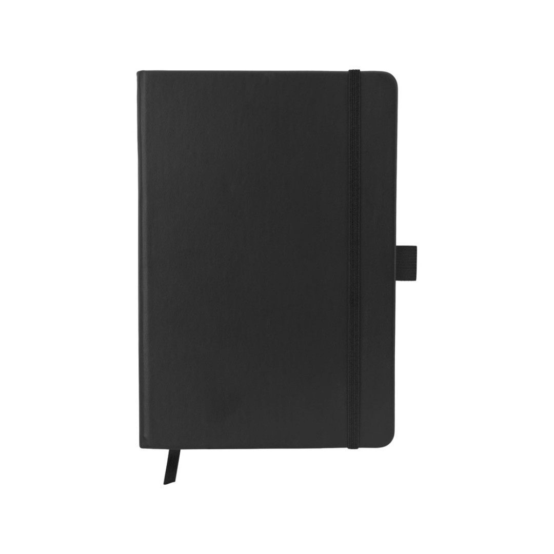 Блокнот "ColorNote Black", твердая обложка A5, 80 листов, черный