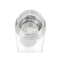 Стеклянный термос с индикатором температуры "Tapp", 500 мл, серебристый