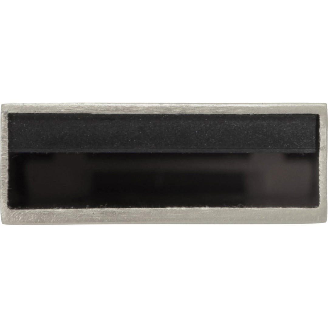 USB 2.0-флешка на 32 Гб с мини чипом и круглым отверстием, серебристый