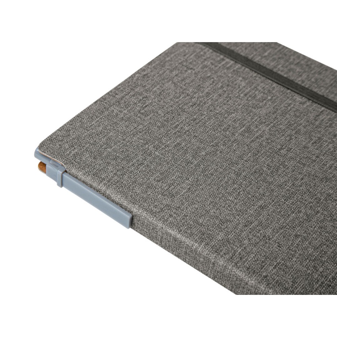 Блокнот с ручкой и набором стикеров А5 "Write and stick", серый