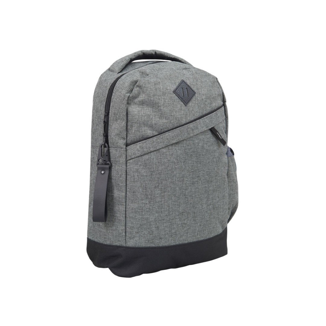 Брелок-ремувка из эко-кожи с карабином "Domino", черный