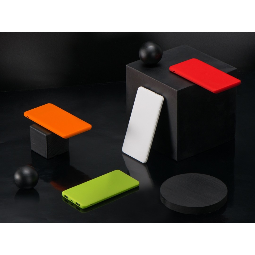 Портативное зарядное устройство «Reserve» с USB Type-C, 5000 mAh, оранжевый