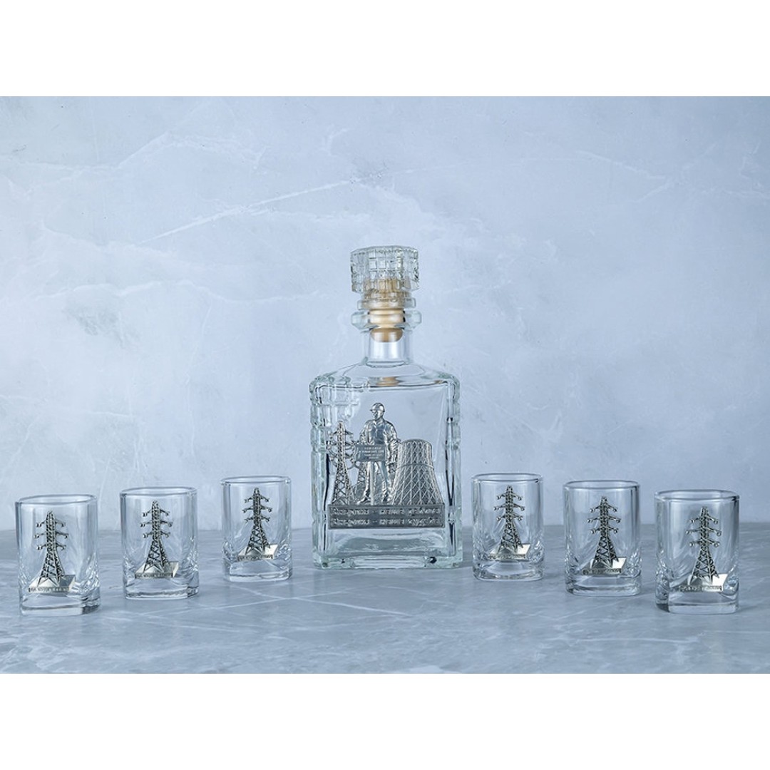 Набор со штофом ЭНЕРГЕТИКИ