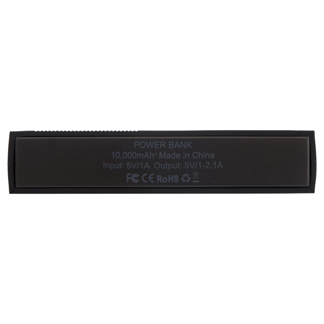 Портативное зарядное устройство Edge Black, 10000 mAh