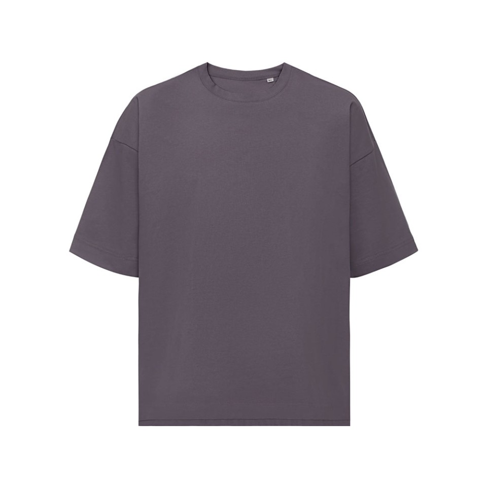 Футболка оверсайз «Beta.01» унисекс, темно-серый