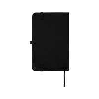 Блокнот Spectrum Plus формата A6 в твердой обложке - сплошной черный