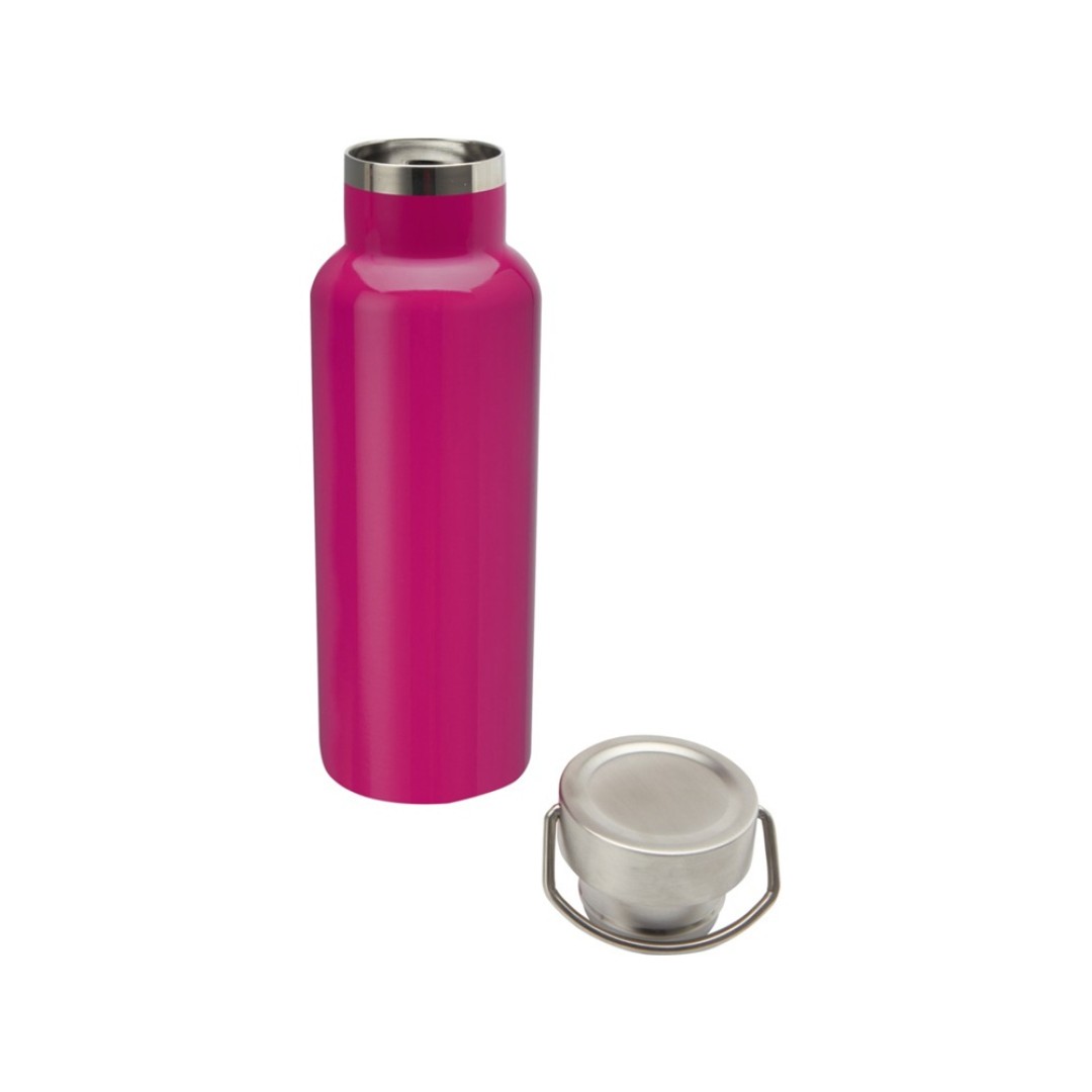 Бутылка для воды Thor из нержавеющей стали, сертифицированной по стандарту RCS, розовый