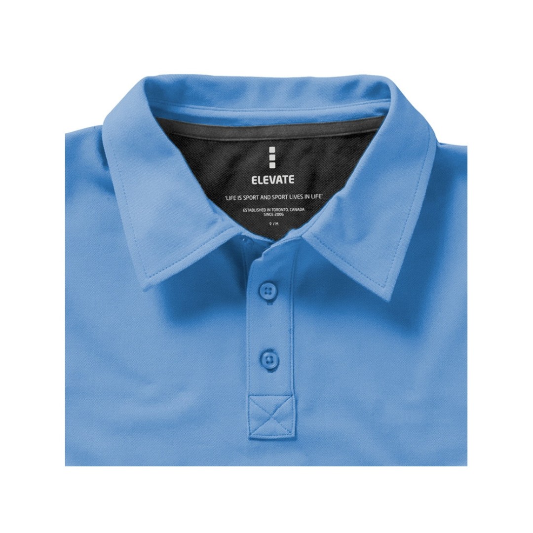 Рубашка поло "Markham" мужская, голубой/антрацит