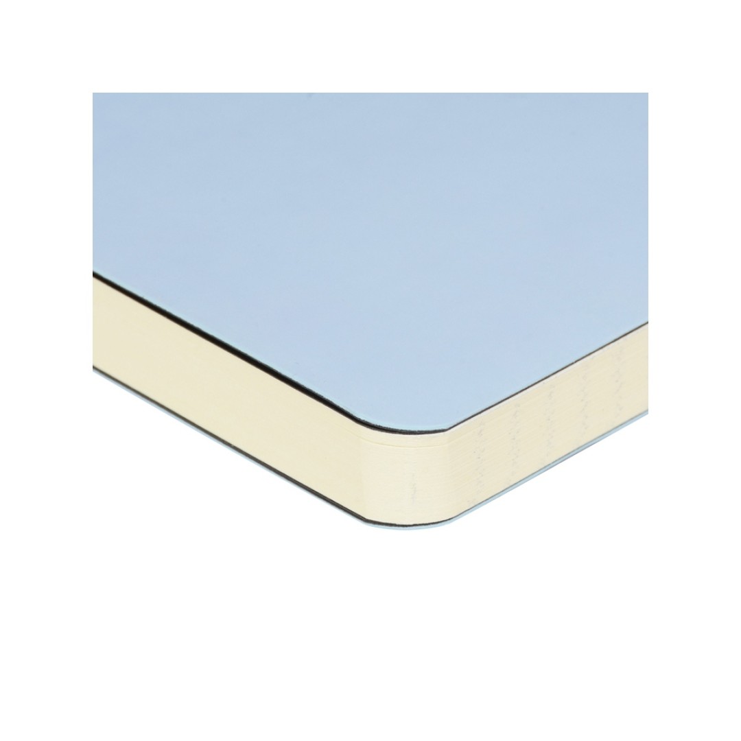 Ежедневник А5 недатированный «Megapolis Velvet Flex», зефирный голубой