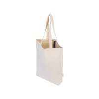 Сумка Fixy из переработанного хлопка с фиксирующей эластичной лентой, натуральный