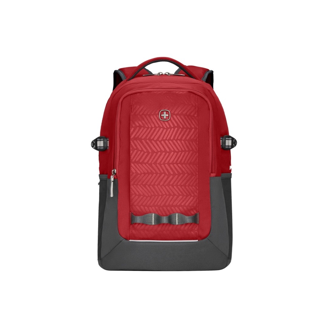 Рюкзак WENGER NEXT Ryde 16", красный/антрацит, переработанный ПЭТ/Полиэстер, 32х21х47 см, 26 л.