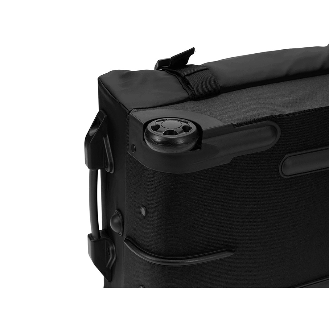 Сумка на колесах TORBER Mobi, чёрный, полиэстер 900D с PU покрытием, 60 х 38 х 25,5 см, 57 л