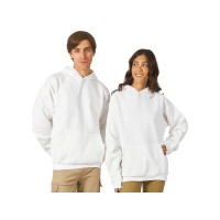 Толстовка с капюшоном оверсайз «Berlin» унисекс, белый