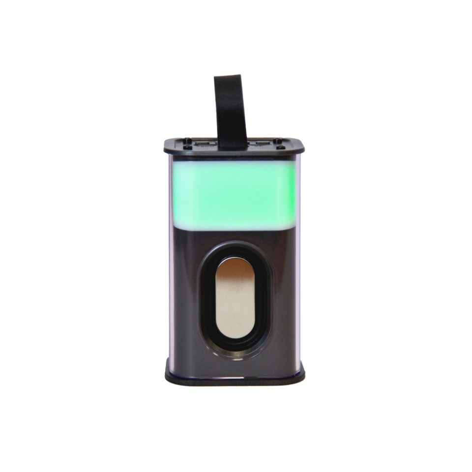 Колонка с RGB подсветкой "Sona", черный