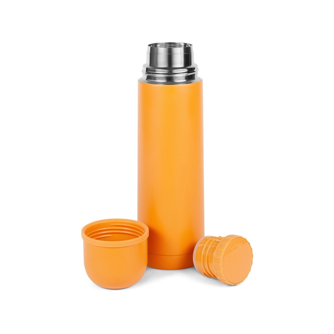 Термос Relaxika 101 (0,75 литра), желтый (без лого)