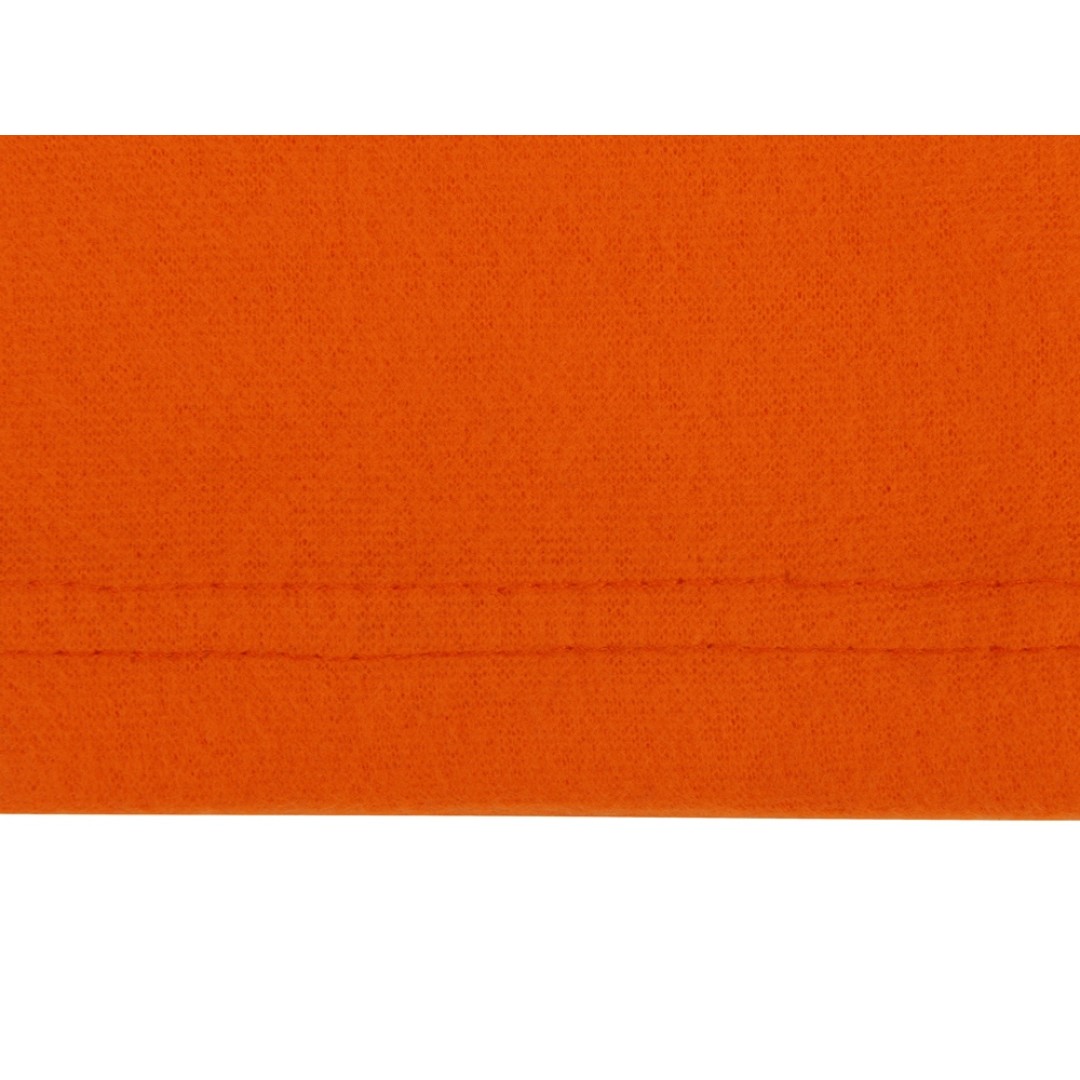 Плед из флиса Polar XL большой, оранжевый