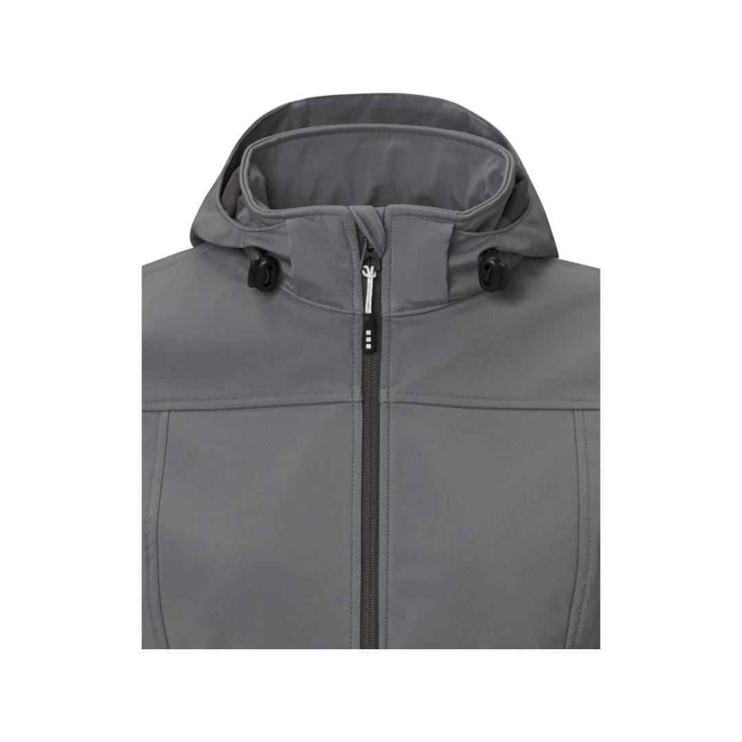 Куртка софтшел "Langley" женская, steel grey