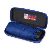 Зонт складной "Frisco", механический, 5 сложений, в футляре, синий