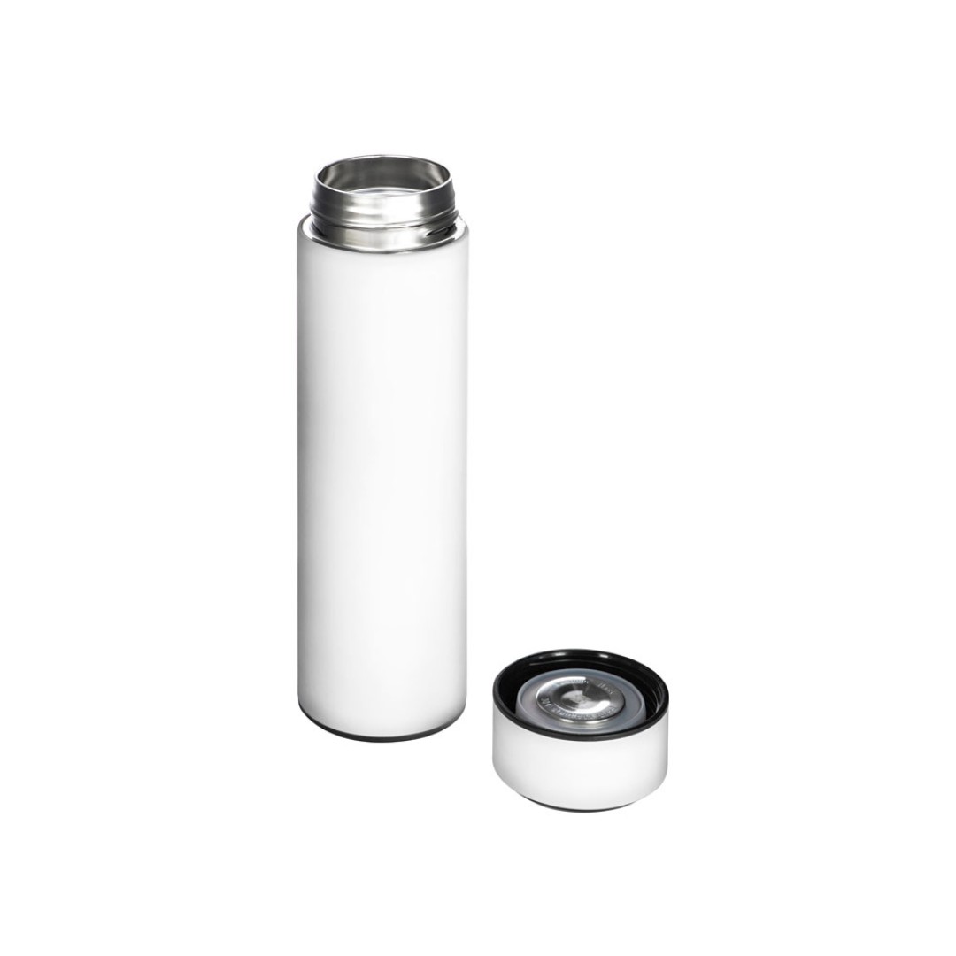 Вакуумный термос «Module X» с индикатором температуры, 500 мл, тубус, белый