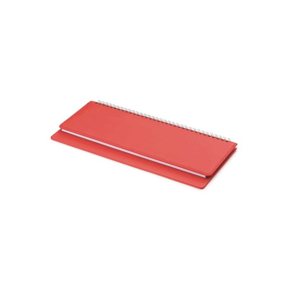 Планинг недатированный  "Velvet" красный (Р)