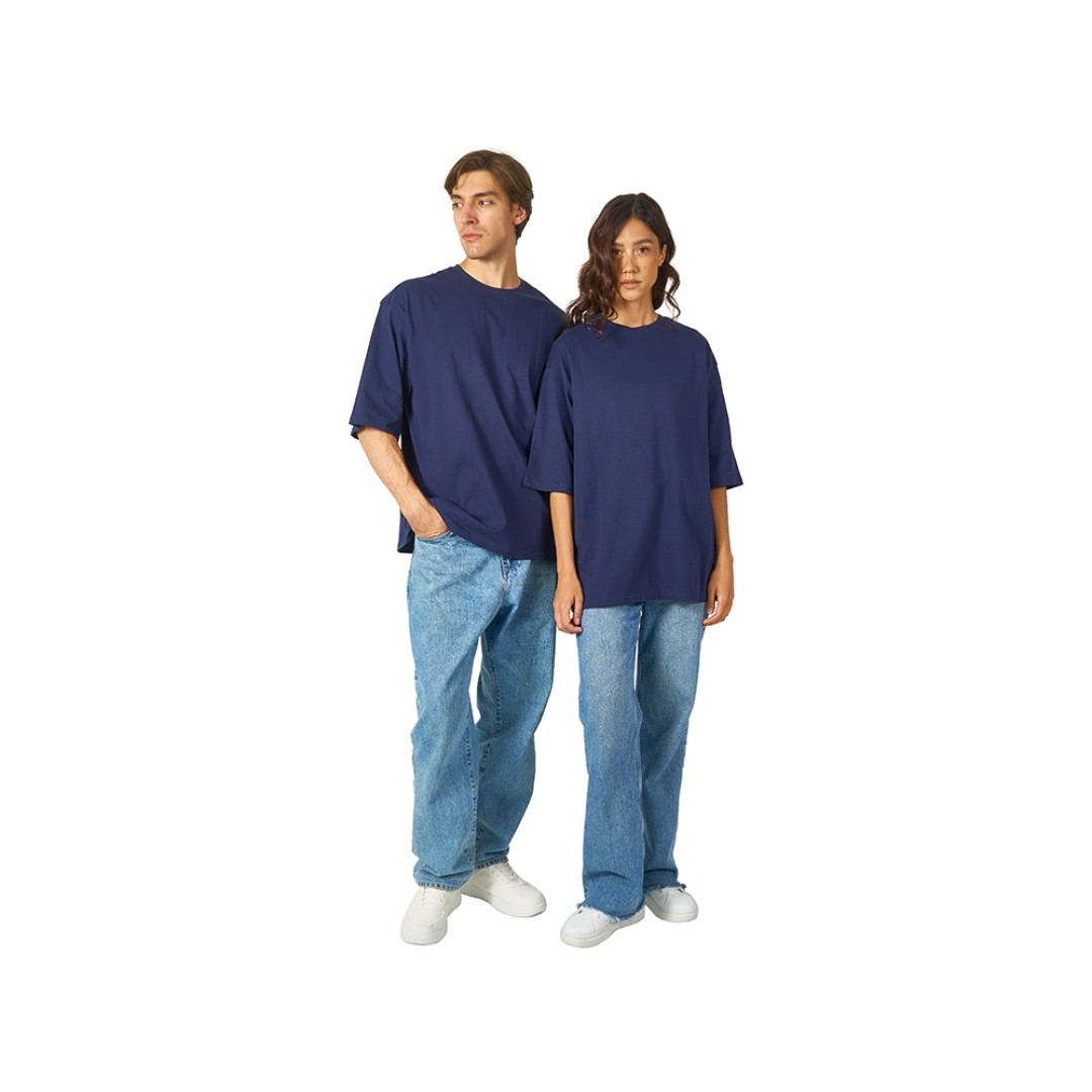 Футболка Berlin к/р оверсайз, 100% хлопок, 180гр, темно-синий