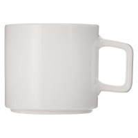 Кружка "Kerry", 410 мл, белый, с квадратной ручкой