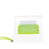 Влагостойкий чехол "Repel", зеленый/прозрачный