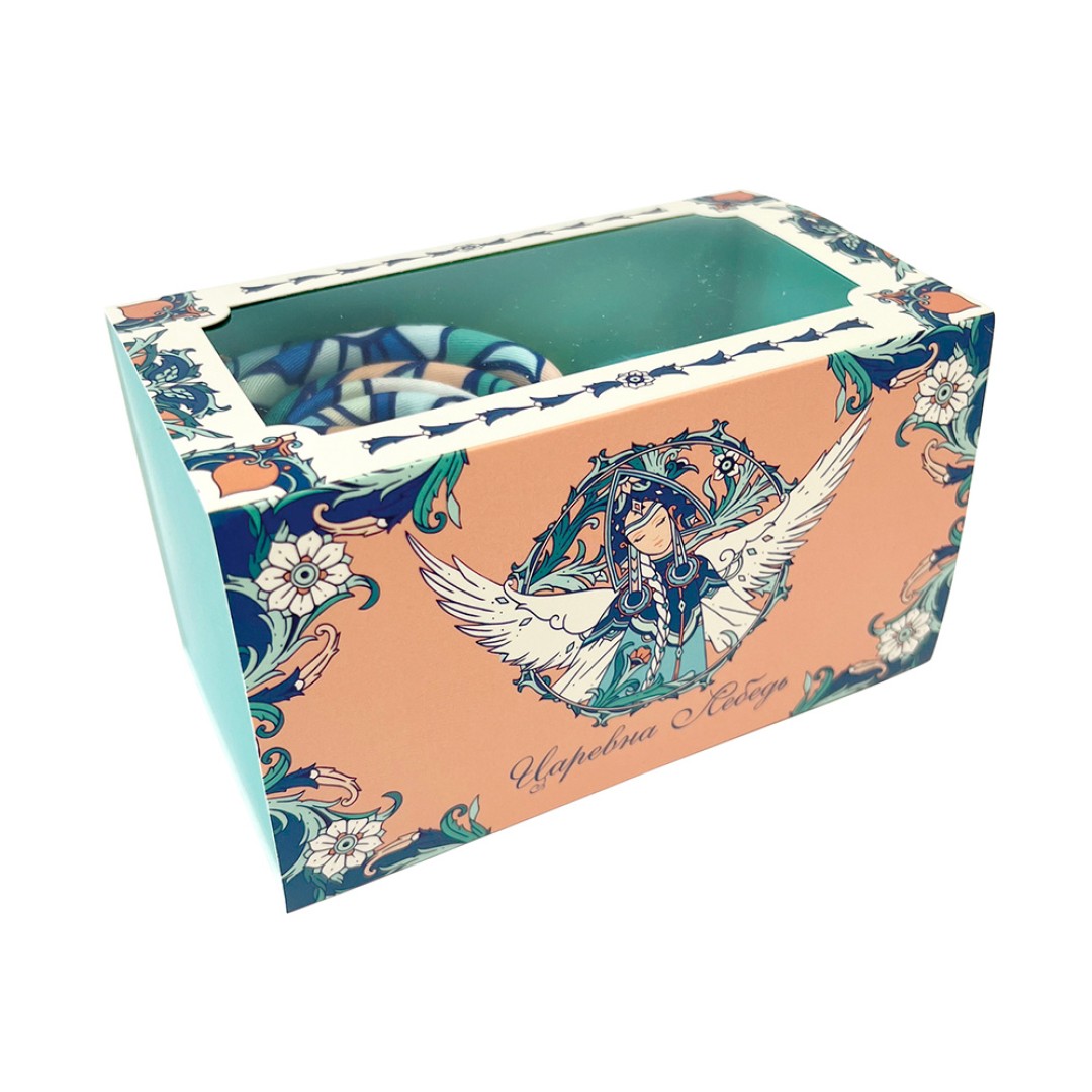 Набор платок «Царевна Лебедь» и свеча «Вдохновение»