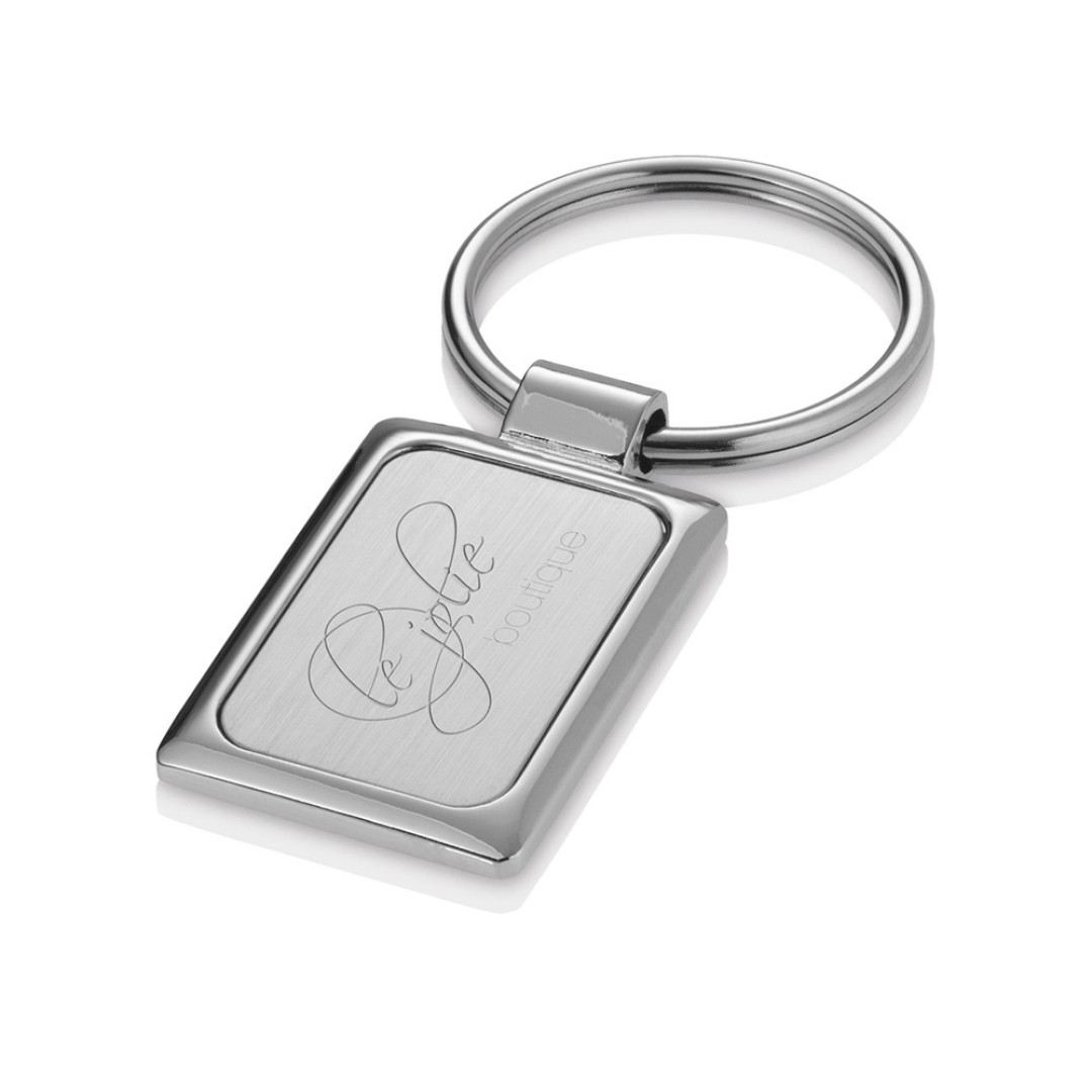 Брелок «Квадро», серебристый (Р)